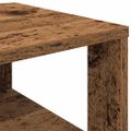 vidaXL Regál na topánky staré drevo 61x32x87,5 cm spracované drevo