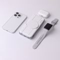 Forever wireless power bank MATB-300 10000 mAh magnetic 3in1 white