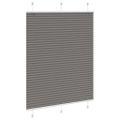 vidaXL plisovaná roleta antracitová 110x150 cm Šírka látky 109,4 cm