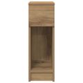 vidaXL Nočné skrinky so zásuvkou 2 ks dub artisan 20x36x60 cm