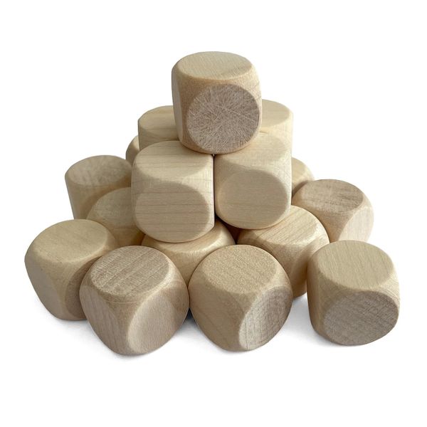 Drevená hracia kocka (3 ks)