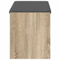 vidaXL Predsieňová lavica Sonoma dub 83 x 38 x 45 cm