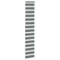 vidaXL Zebrová roleta tmavosivá 45x230 cm šírka látky 40,9 cm polyester