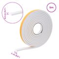 vidaXL Samolepiaca penová páska 20 ks Biela 20mm x 5m CR Pena