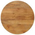 vidaXL Stolová doska Ø 70x2,5 cm okrúhla masívne mangovníkové drevo