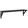 vidaXL Stenné police Nástenná montáž 2 ks Čierny dub 60 x 15 x 15,5 cm