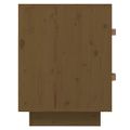 vidaXL Nočné stolíky 2 ks medovo-hnedé 40x34x35 cm borovicové drevo