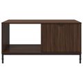 vidaXL Konferenčný stolík Hnedý dub 90 x 49 x 46 cm Kompozitné drevo