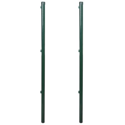 vidaXL Plotové stĺpiky 2 ks, 115 cm
