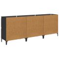 vidaXL Komody 3 ks Čierny dub 60 x 35 x 70 cm Kompozitné drevo