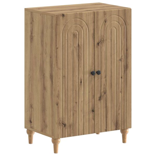 vidaXL Skriňa na topánky ALKMAAR 59,5 x 39,5 x 90 cm Kompozitné drevo
