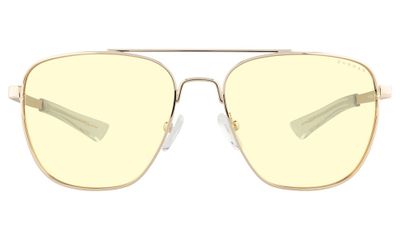 GUNNAR kancelárske/hermé okuliare MUSTANG GOLD jantárové sklá BLF 65 GUNNAR focus