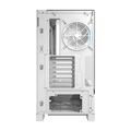 Počítačová skriňa Darkflash DY450 PRO s ventilátorom (biela)