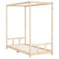 vidaXL Rám detskej postele 90x200 cm masívna borovica