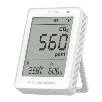 Sonoff AirGuard CO2 SAWF-08P WiFi LCD meradlo kvality vzduchu