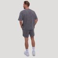 Šortky Persistence Washed Gray - GymBeam, veľkosť S