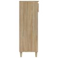 vidaXL Botník dub sonoma 40x36x105 cm spracované drevo