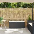 vidaXL Záhradná lavička s vankúšom Čierna 110x40x44 cm Poly Rattan