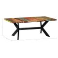 vidaXL Jedálenský stôl 200x100x75 cm, recyklovaný masív