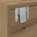 vidaXL TV stolíky 2 ks dub artisan 60x31x25,5 cm spracované drevo