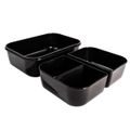 Taška na jedlo FIT Prep Black - GymBeam
