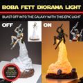 Lampička Star Wars - Boba Fett