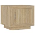 vidaXL Konferenčný stolík dub sonoma 51x50x45 cm spracované drevo