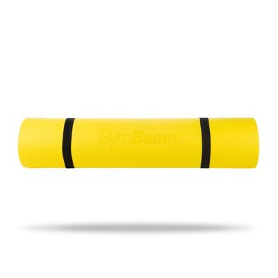 Podložka Yoga Mat Dual Sivá/Žltá - GymBeam