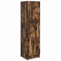 vidaXL Highboard Dymová dub 31.5 x 32 x 122.5 cm