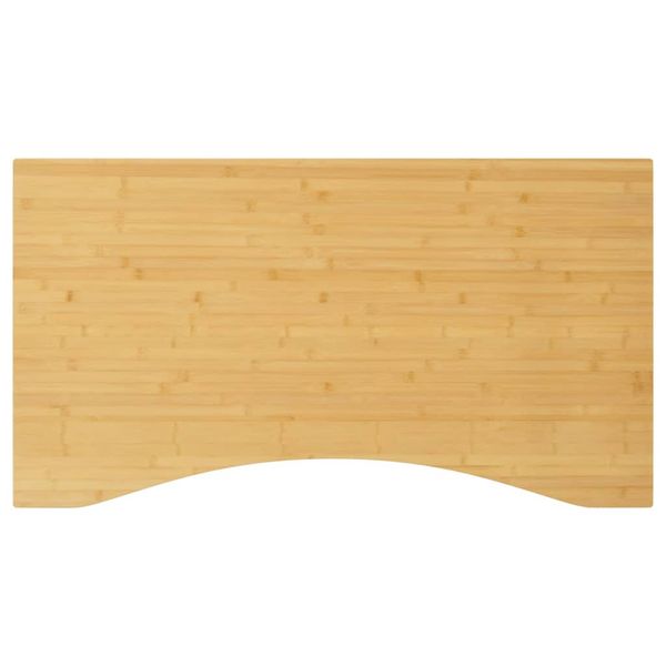 vidaXL Doska stola 110x60x2,5 cm bambus