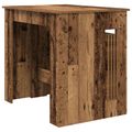 vidaXL Jedálenský stôl 240 x 85 x 75 cm Kompozitné drevo Staré drevo
