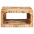 vidaXL Nočný stolík 2 ks Hnedá 45 x 30 x 24 cm Masívne mango drevo