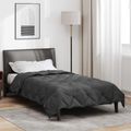 vidaXL Letná prikrývka 220 x 155 cm Leto 200 gsm Antracit