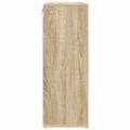 vidaXL Skriňa na topánky 77,5 x 30 x 83,5 cm Kompozitné drevo