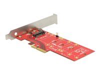 Radič úložiska - 1 kanál - M.2 karta - PCIe 3.0 x4