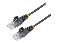 Kábel - Black Slim CAT6 Patch Cord 0,5m - N6PAT50CMBKS