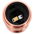 vidaXL držiaky lámp 2 ks Rose Gold E27
