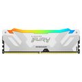 Kingston FURY Renegade/DDR5/32GB/7200MHz/CL38/2x16GB/RGB/White Operacní pamet, DDR5, 32GB (2x 16GB kit), 7200MHz, DIMM, CL38, RGB podsvícení