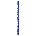 vidaXL Vianočný guľový girland LED Modrá 186 cm Polystyrén