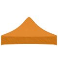vidaXL Strecha na párty stan 2x2 m, oranžová 270 g/m²