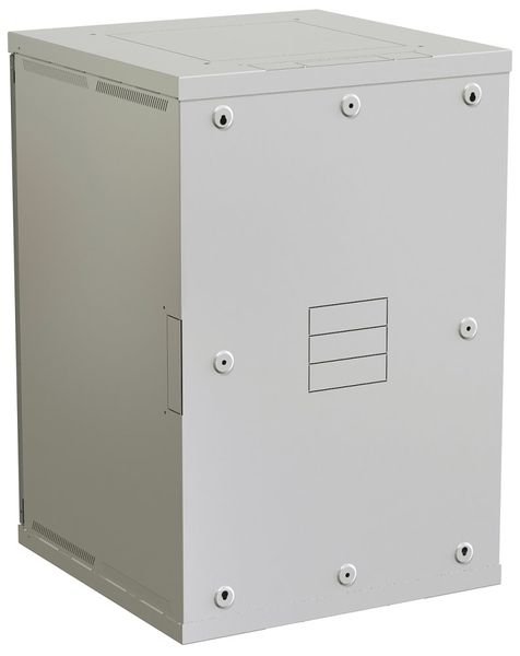 Solarix Rozvaděč nástěnný SENSA 18U 600mm, dveře sklo, RAL 7035, SENSA-18U-66-11-G Nástenný rozvadec, 18U, 600 × 600 mm, sklenené dvere, nýtovaná konstrukce, IP20, RAL 7035