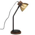 vidaXL Stolová lampa 25 W starožitná mosadzná 18x18x60 cm E27