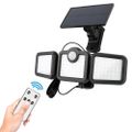 Forever Light solárna LED lampa SUNARI FLS-04 108*SMD PIR 10W 800lm 6000K 2400mAh Li-Ion Forever Light
