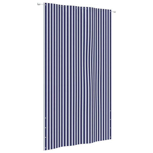 vidaXL Balkónová markíza modrá a biela 160x240 cm oxfordská látka