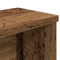 vidaXL kuchynské stojany stohovateľné 2 ks staré drevo 50x15x16 cm
