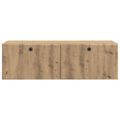 vidaXL Nástenná TV skrinka 98 x 41 x 30 cm Dub artisan
