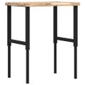 vidaXL Pracovný stôl 80x60x(73-99,5) cm masívna akácia obdĺžnik