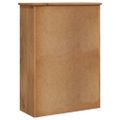 vidaXL Knižnica 80x35x110 cm, borovicový masív Panama Range
