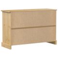 vidaXL Komoda Corona 112x40x75 cm borovicový masív