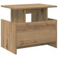 vidaXL TV stolík 50 x 35 x 45 cm Remeselný dub Kompozitné drevo